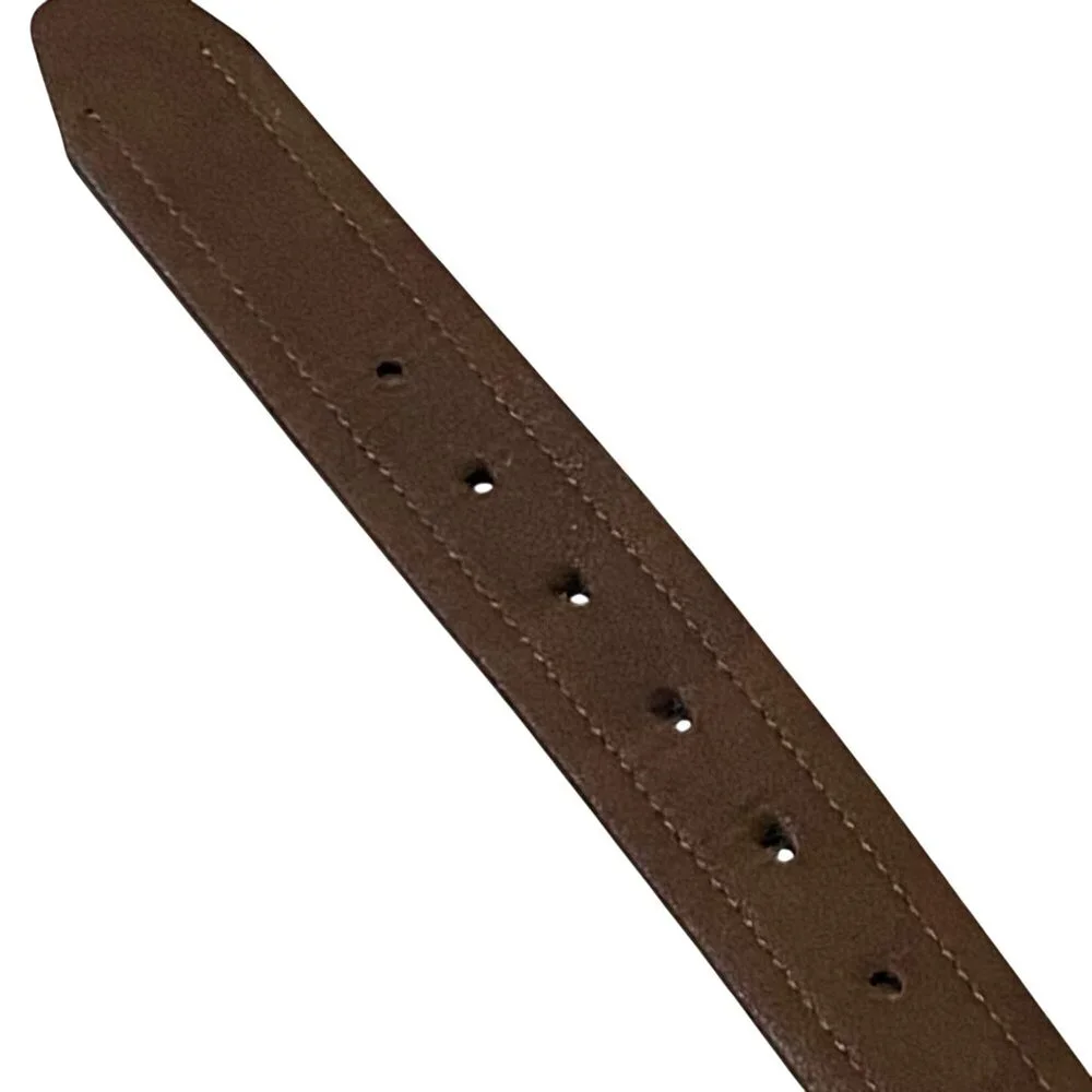 Dickies PU Coated Mens Leather Belt 46 - 48 Reversible Black Brown Career Casual